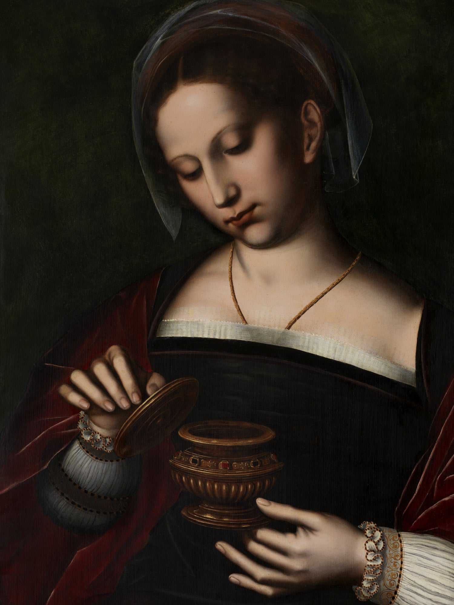 Ambrosius Benson - Mary Magdalene D - Oil Painting Haven