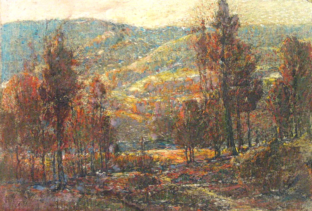 An Autumn Landscape - Oil Painting Haven