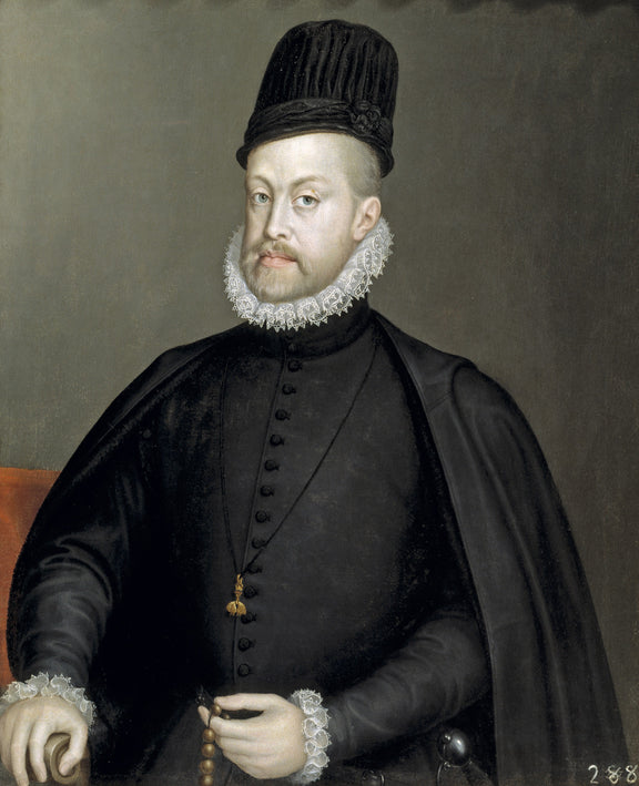 Anguissola, Sofonisba-Felipe II-88 cm x 72 cm - Oil Painting Haven Oil Painting Haven