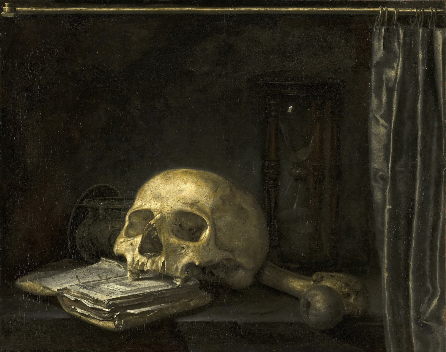 Anonymous - Vanitas Still Life - Oil Painting Haven