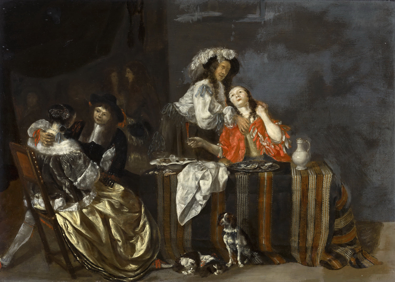 Anonymous (Northern Netherlands) - Merry Company - Oil Painting Haven