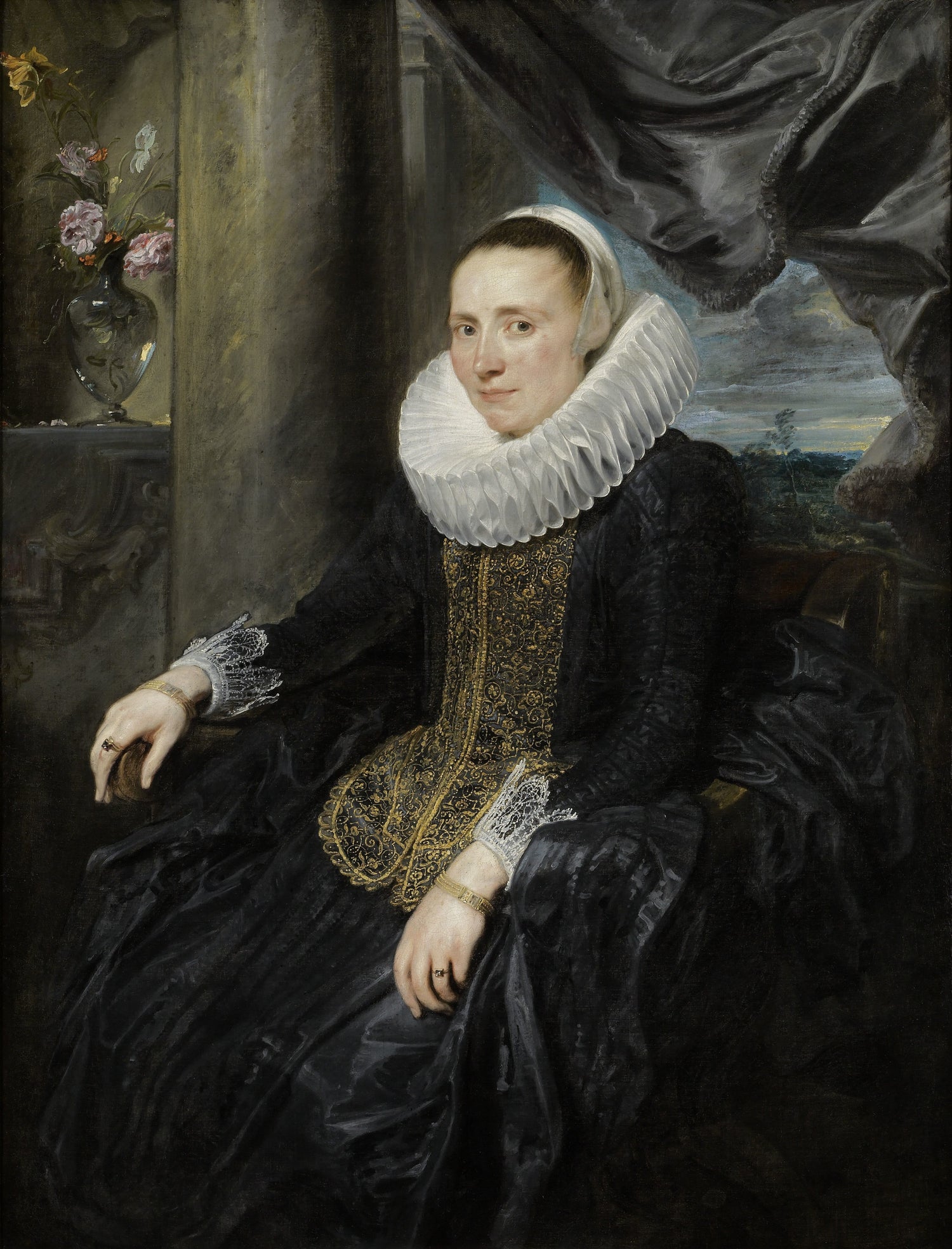 Anthony Van Dyck - Margareta Snyders, c.1620 - Oil Painting Haven