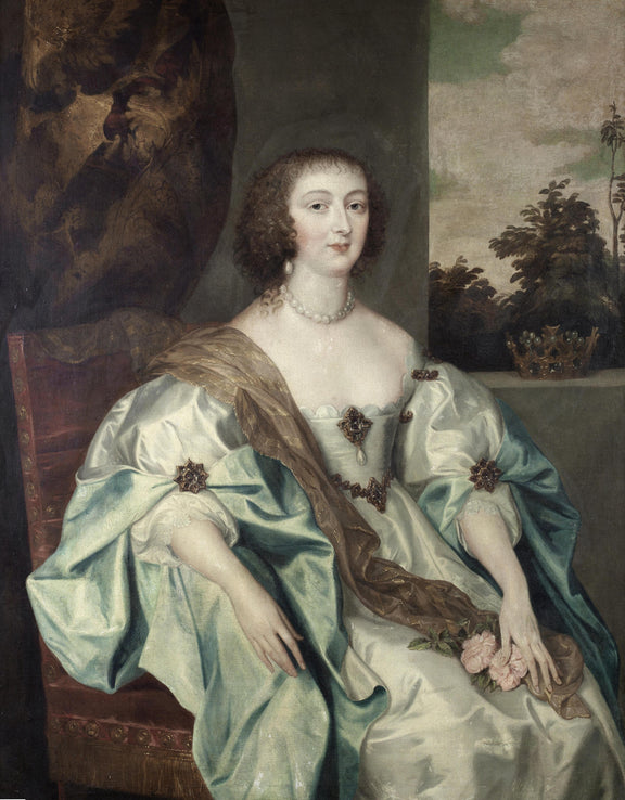 Anthony van Dyck-Portrait of a lady - Oil Painting Haven Oil Painting Haven