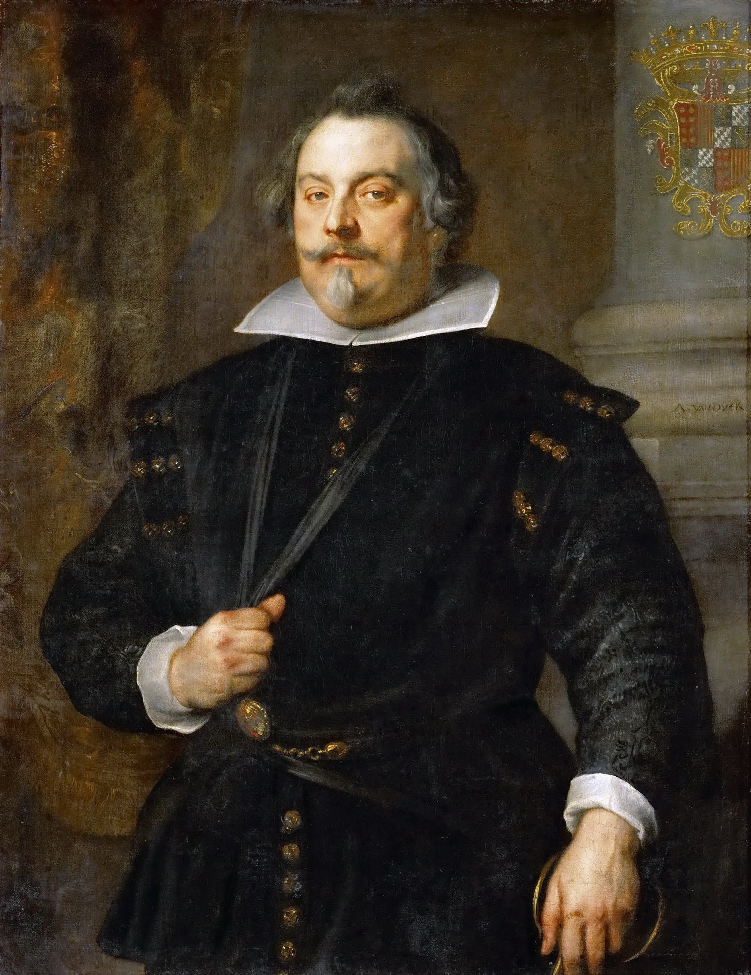 Anthony van Dyck -- Francisco de Moncada - Oil Painting Haven