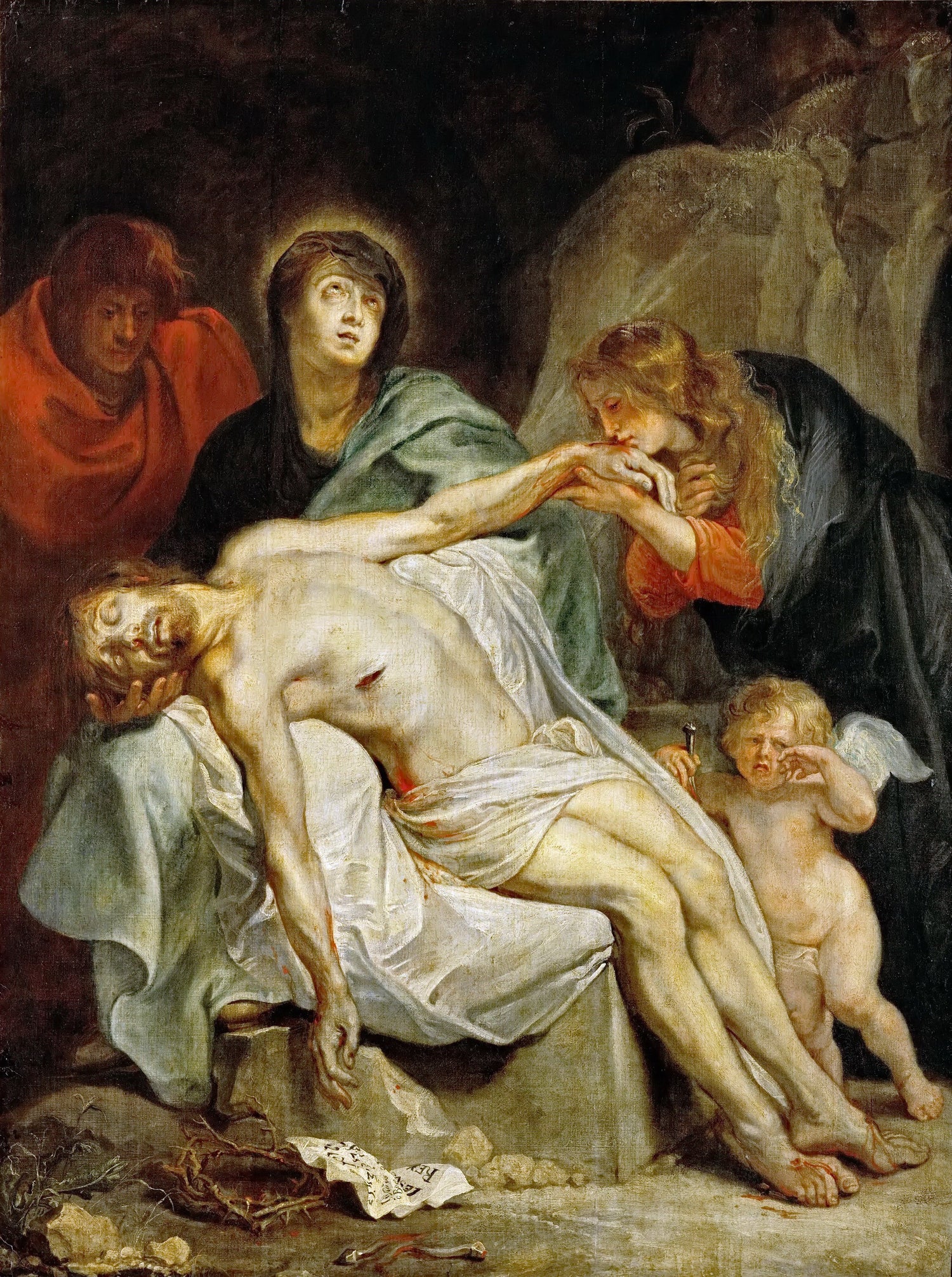 Anthony van Dyck -- Lamentation - Oil Painting Haven