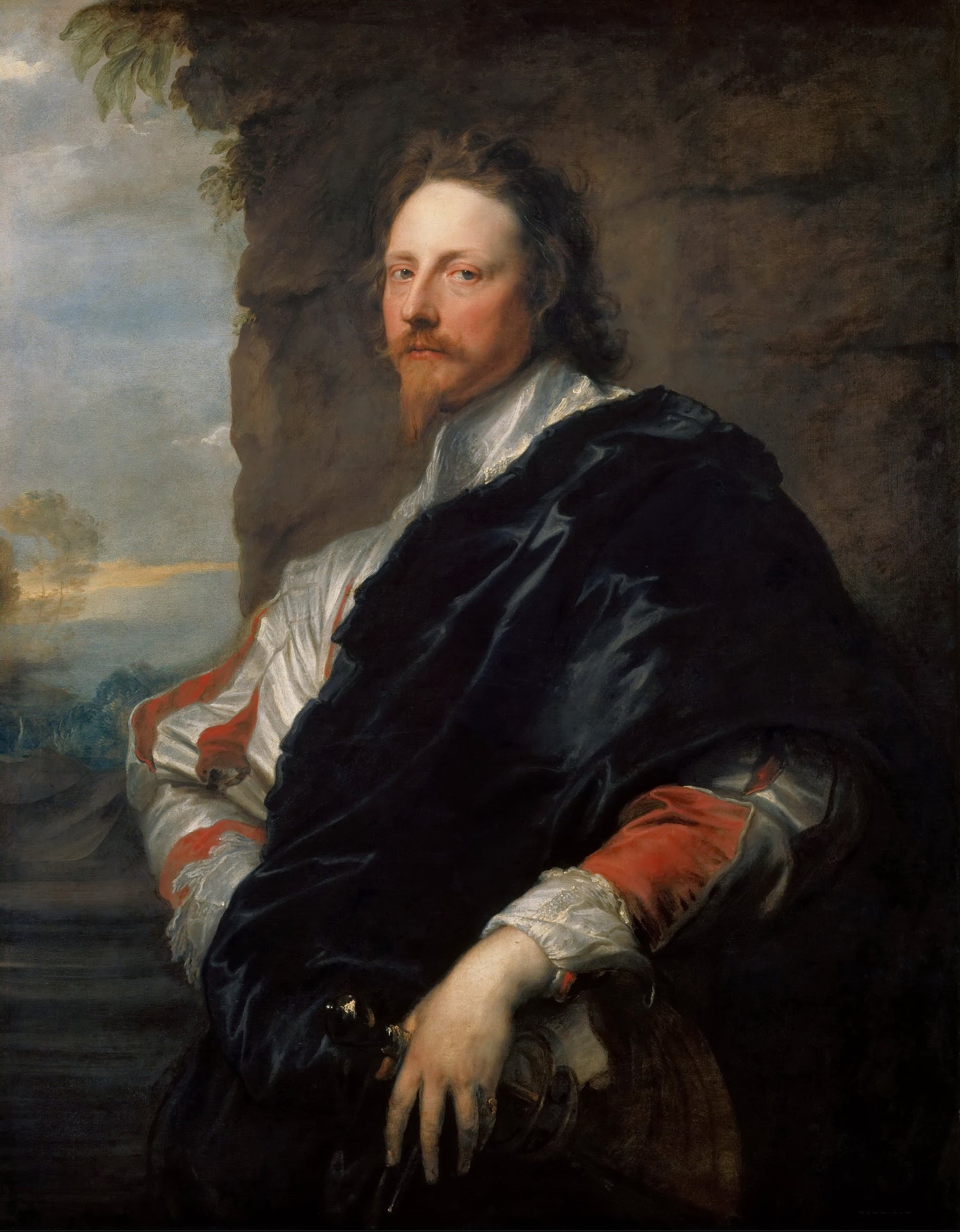 Anthony van Dyck -- Nicholas Lanier (1588-1666) - Oil Painting Haven