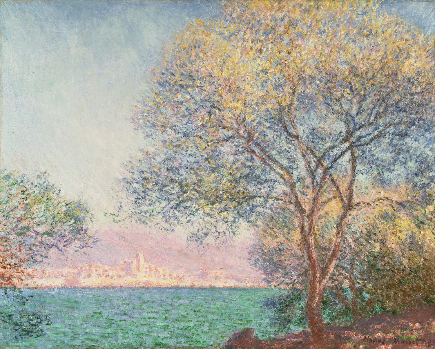 Antibes, in the Morning, 1888 - Oil Painting Haven