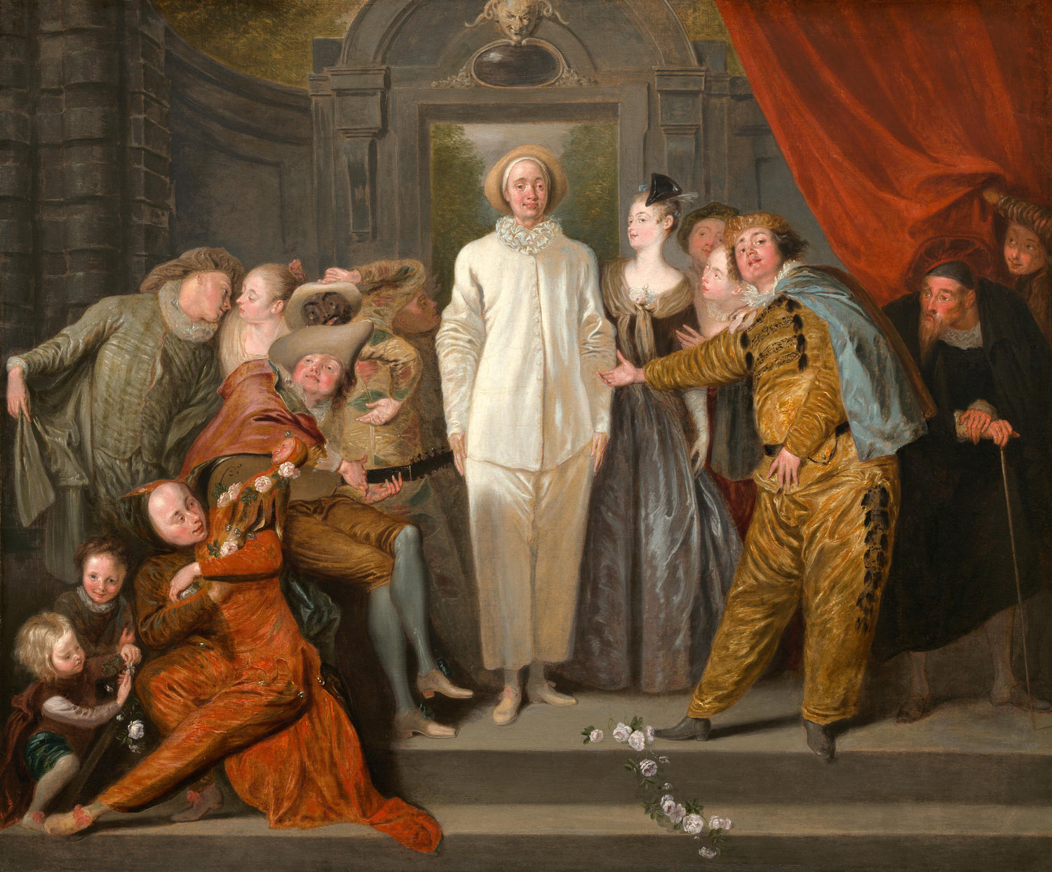 Antoine Watteau, French (2) - Oil Painting Haven