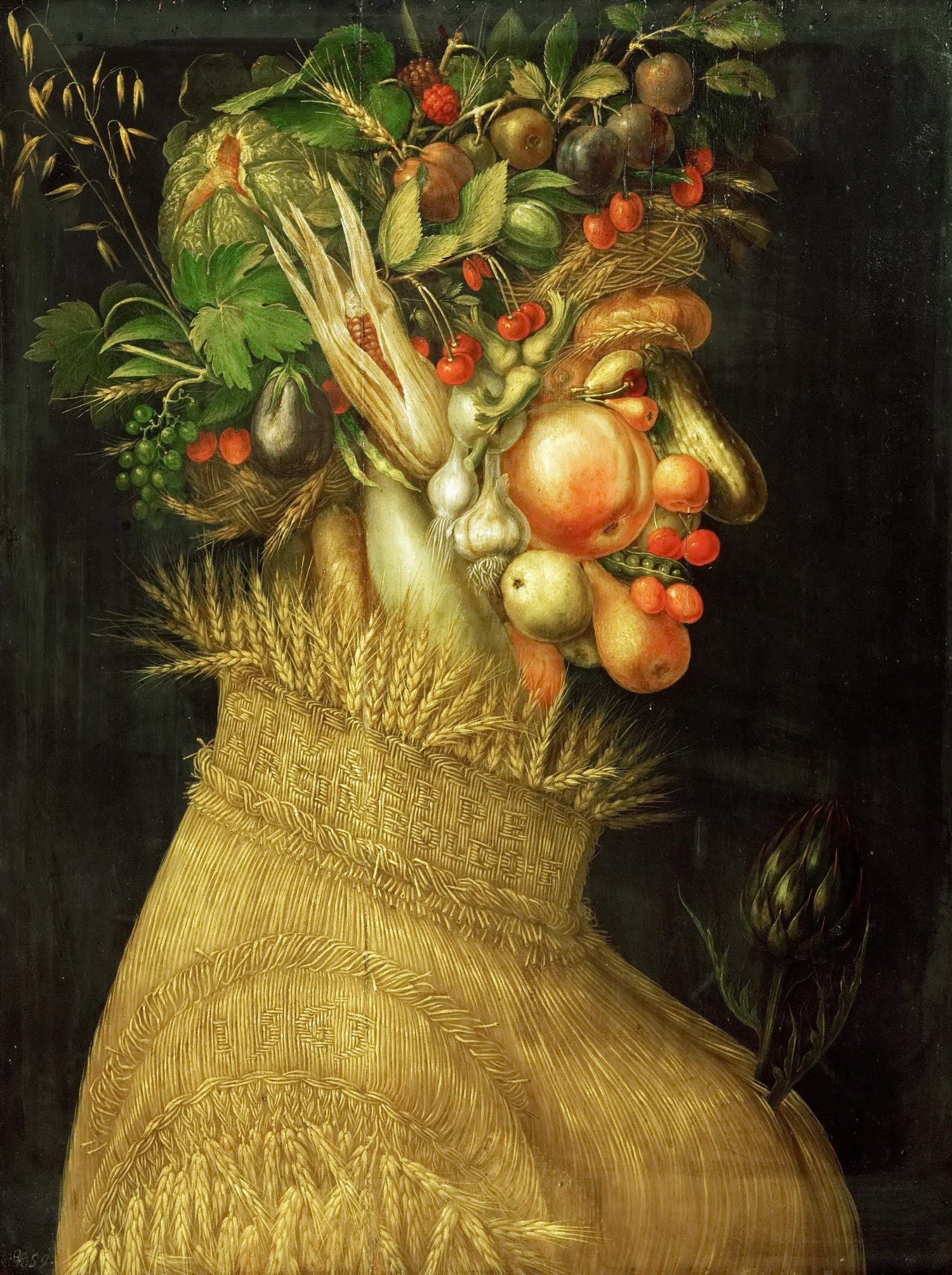 Arcimboldo,Giuseppe -- Summer, allegory - Oil Painting Haven