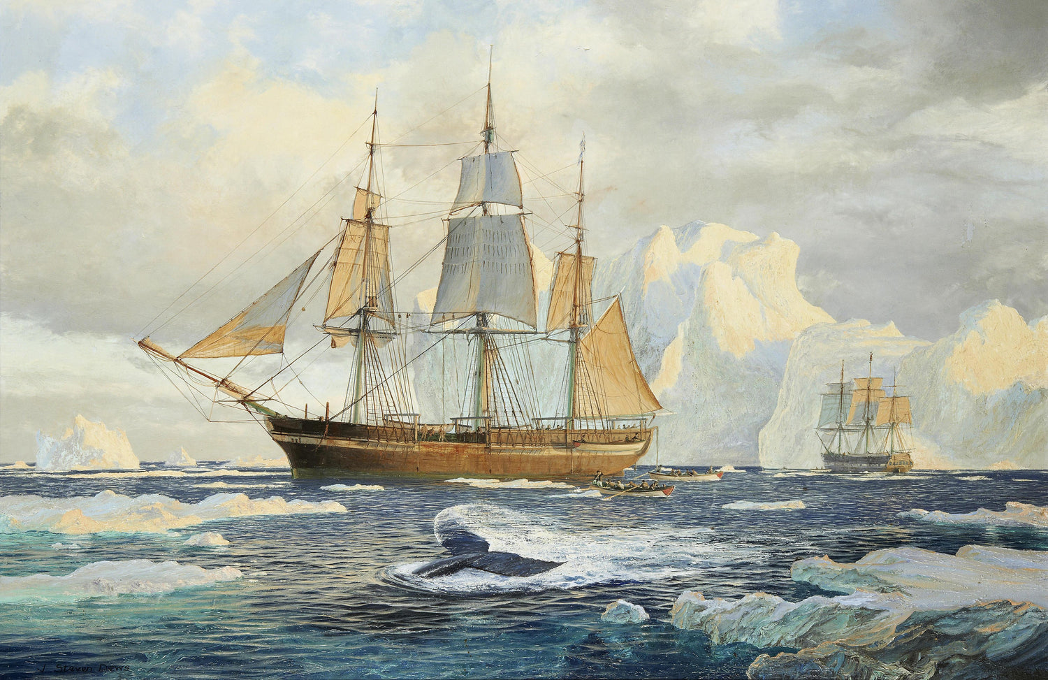 Arctic Expedition - Oil Painting Haven