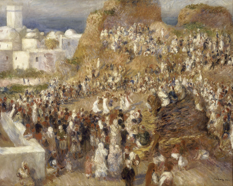 Auguste_Renoir_-_The_Mosque - Oil Painting Haven Oil Painting Haven