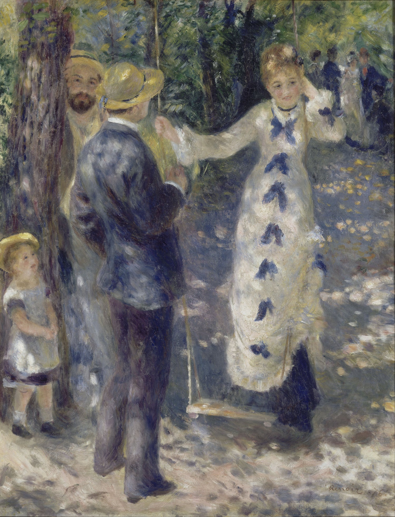 Auguste_Renoir_-_The_Swing - Oil Painting Haven