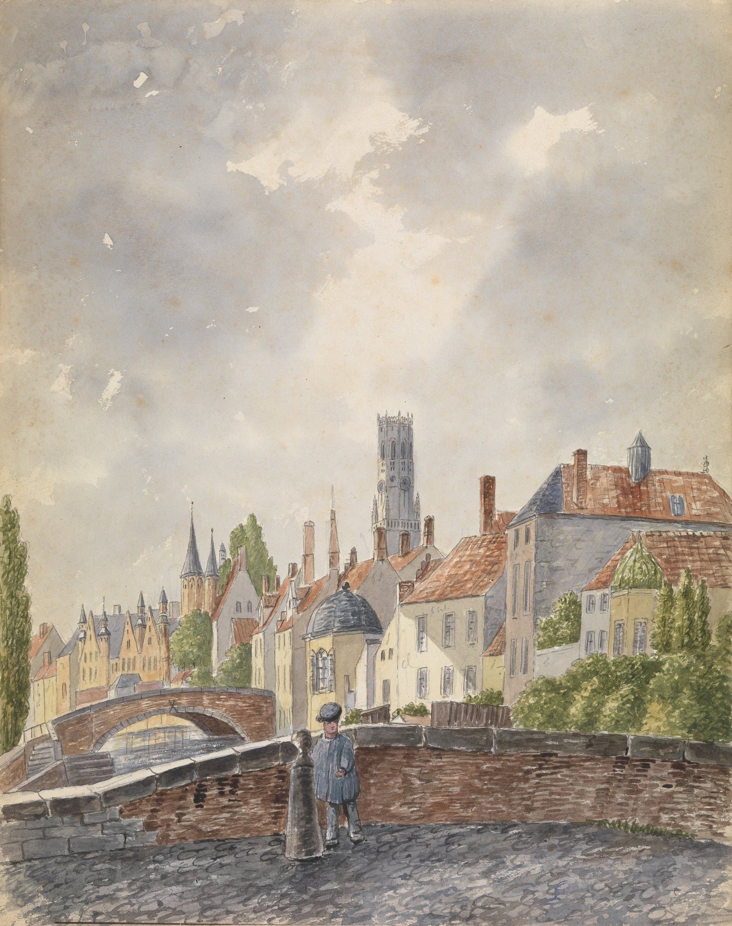 Auguste de Peellaert - Bruges 1 - Oil Painting Haven