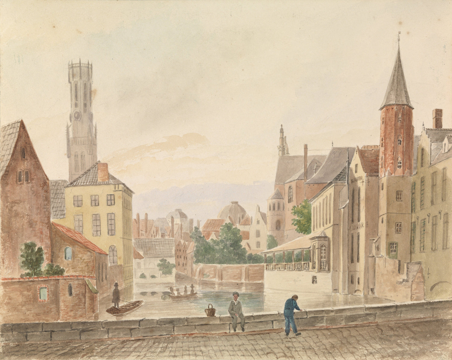 Auguste de Peellaert - Bruges 3 - Oil Painting Haven