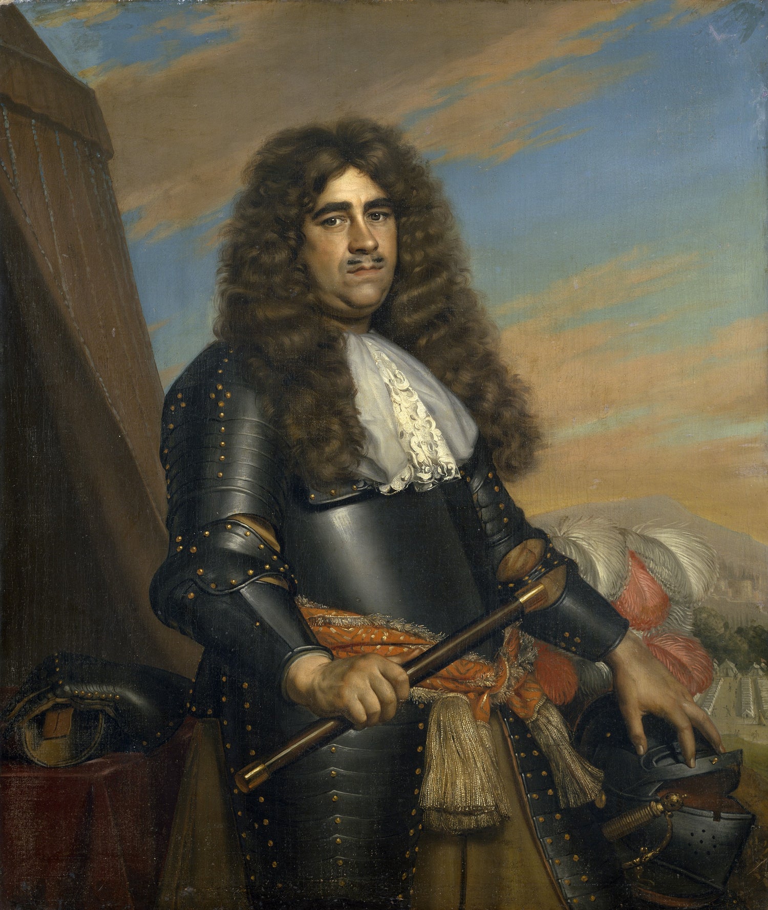 Backer, Adriaen-Un general-126 cm x 106 cm - Oil Painting Haven