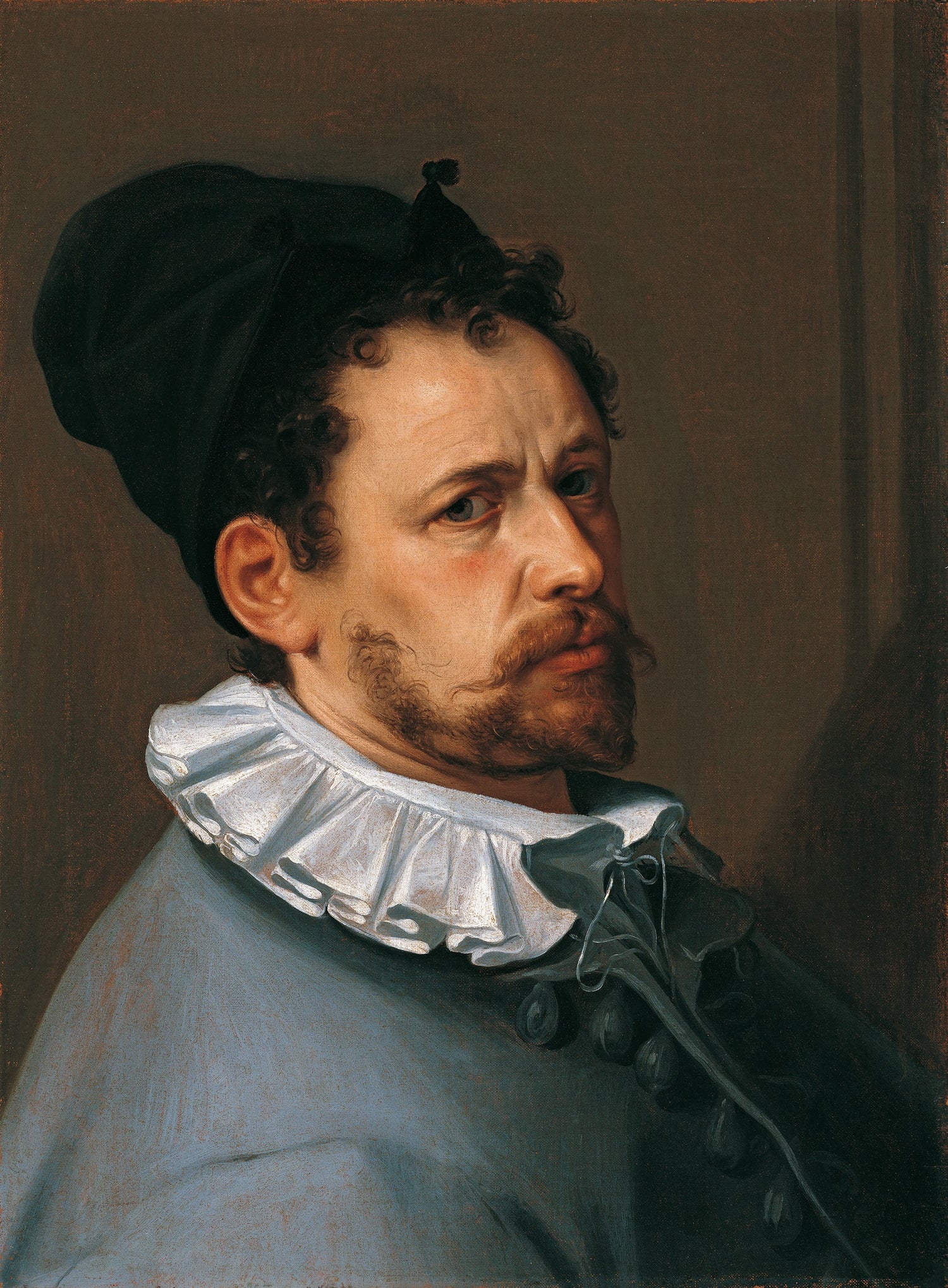 Bartholomeus Spranger - Self-portrait, c. 1585 - Oil Painting Haven