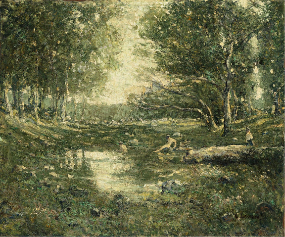 Bathers, Woodland, 1915 - Oil Painting Haven Oil Painting Haven