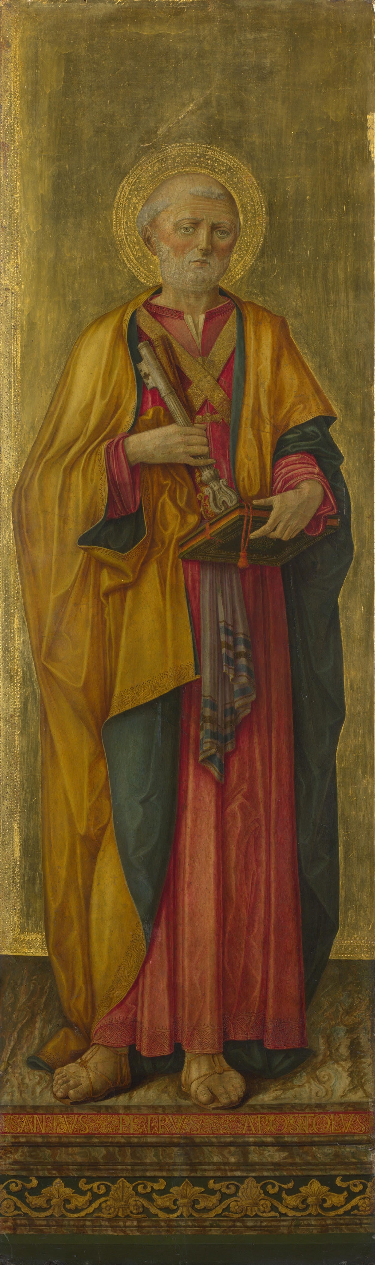 Benvenuto di Giovanni - Saint Peter - Oil Painting Haven