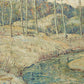 Brook in Winter - Oil Painting Haven