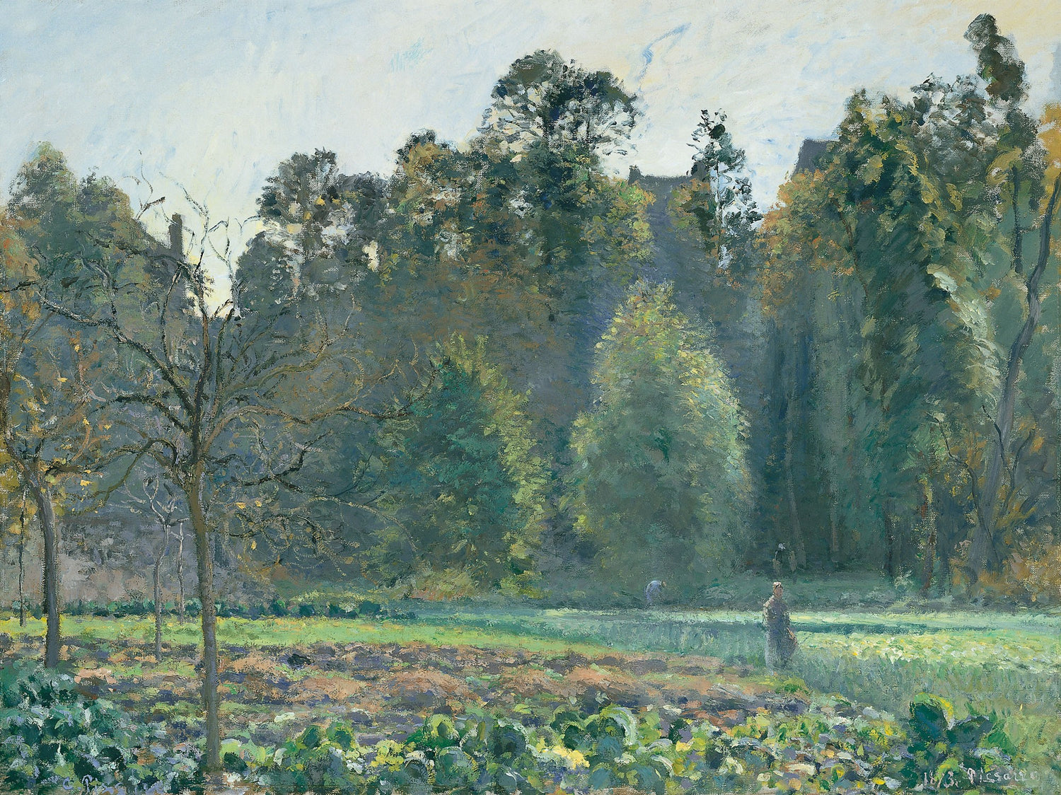 Campo_de_coles,_Pontoise - Oil Painting Haven