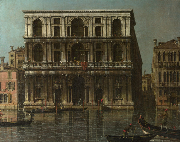 Canaletto - Venice - Palazzo Grimani - Oil Painting Haven Oil Painting Haven