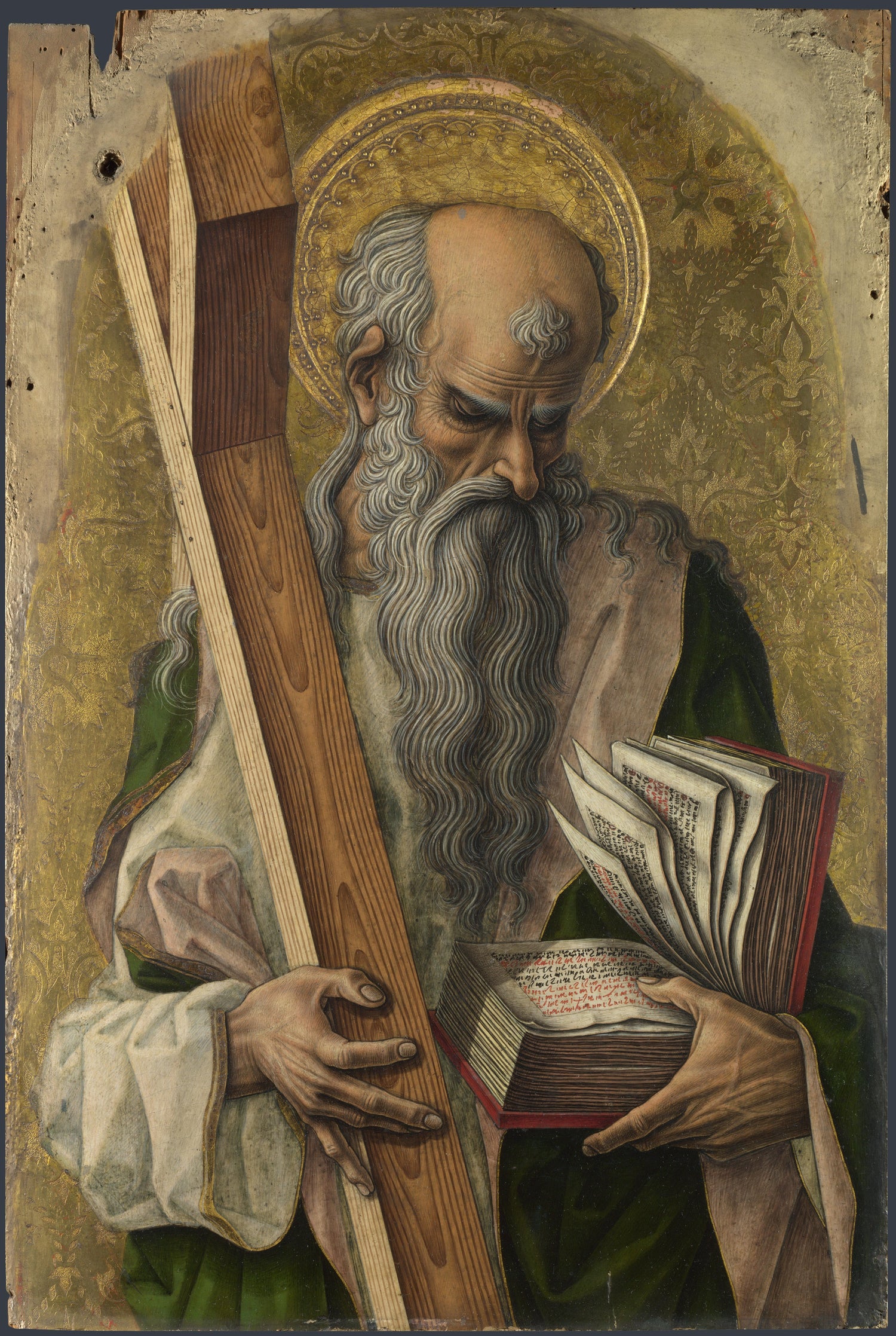 Carlo Crivelli - Saint Andrew - Oil Painting Haven