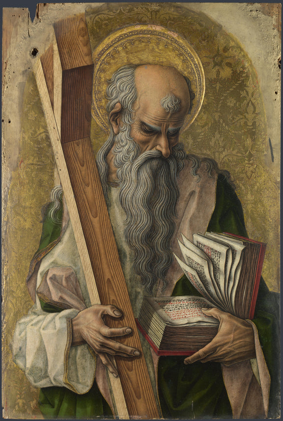 Carlo Crivelli - Saint Andrew - Oil Painting Haven Oil Painting Haven