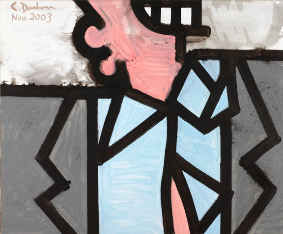 Carroll Dunham - Particular Aspects (Two), 2003 - Oil Painting Haven Oil Painting Haven