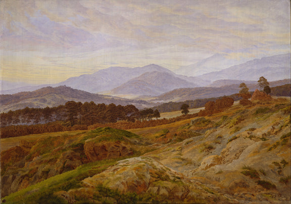 Caspar_David_Friedrich_-_Mountain_in_Riesengebirge - Oil Painting Haven Oil Painting Haven