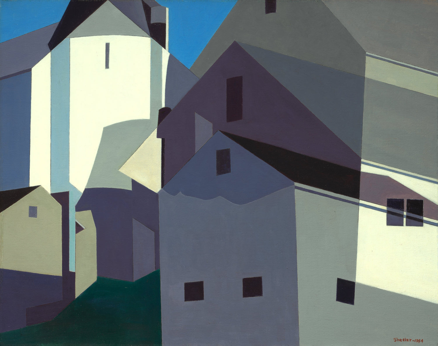 Charles Sheeler - Conference No. 1, 1954 - Oil Painting Haven