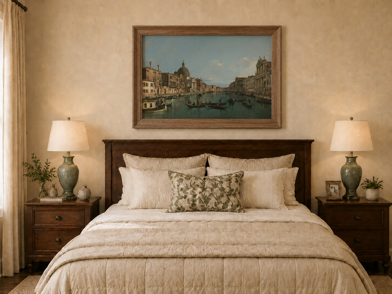 Landscape Oil Painting - Venice Grand Canal