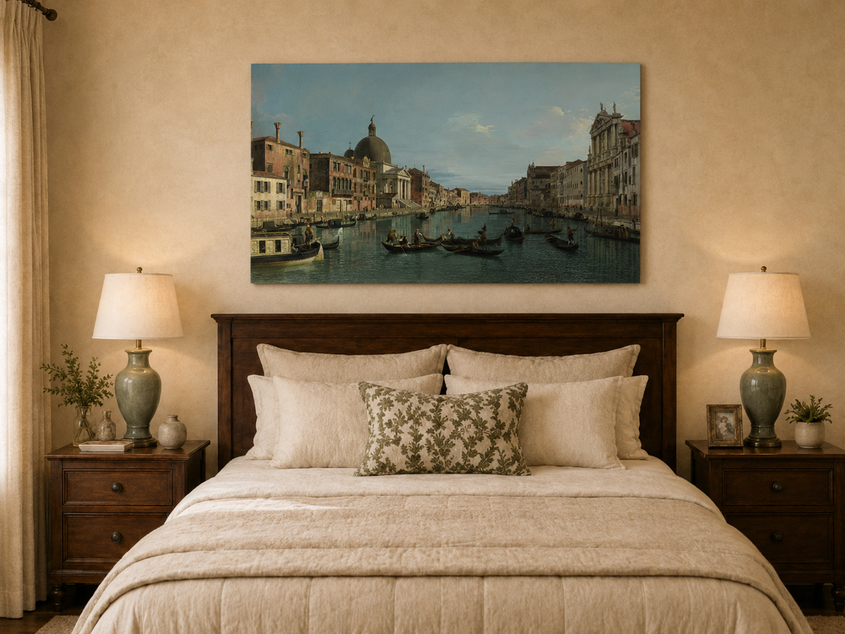 Landscape Oil Painting - Venice Grand Canal