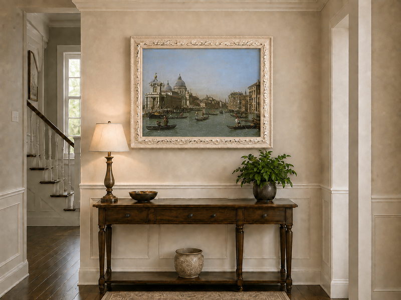 Landscape Oil Painting - Venice Grand Canal