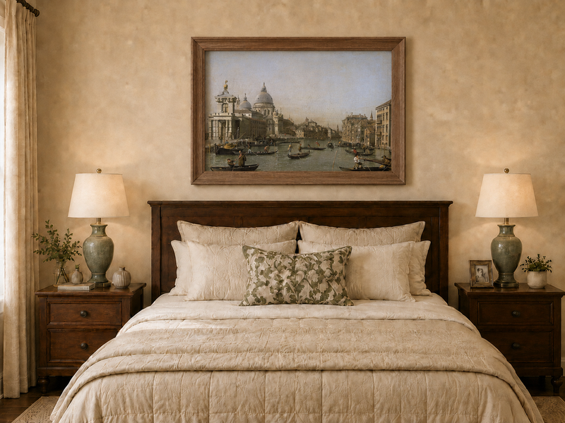 Landscape Oil Painting - Venice Grand Canal