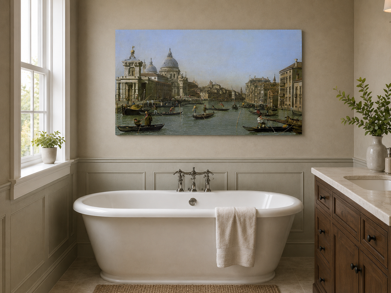 Landscape Oil Painting - Venice Grand Canal