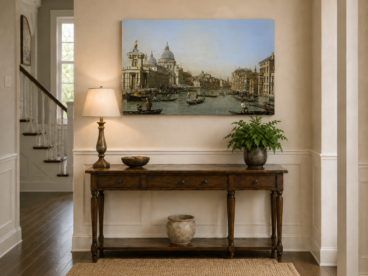 Landscape Oil Painting - Venice Grand Canal
