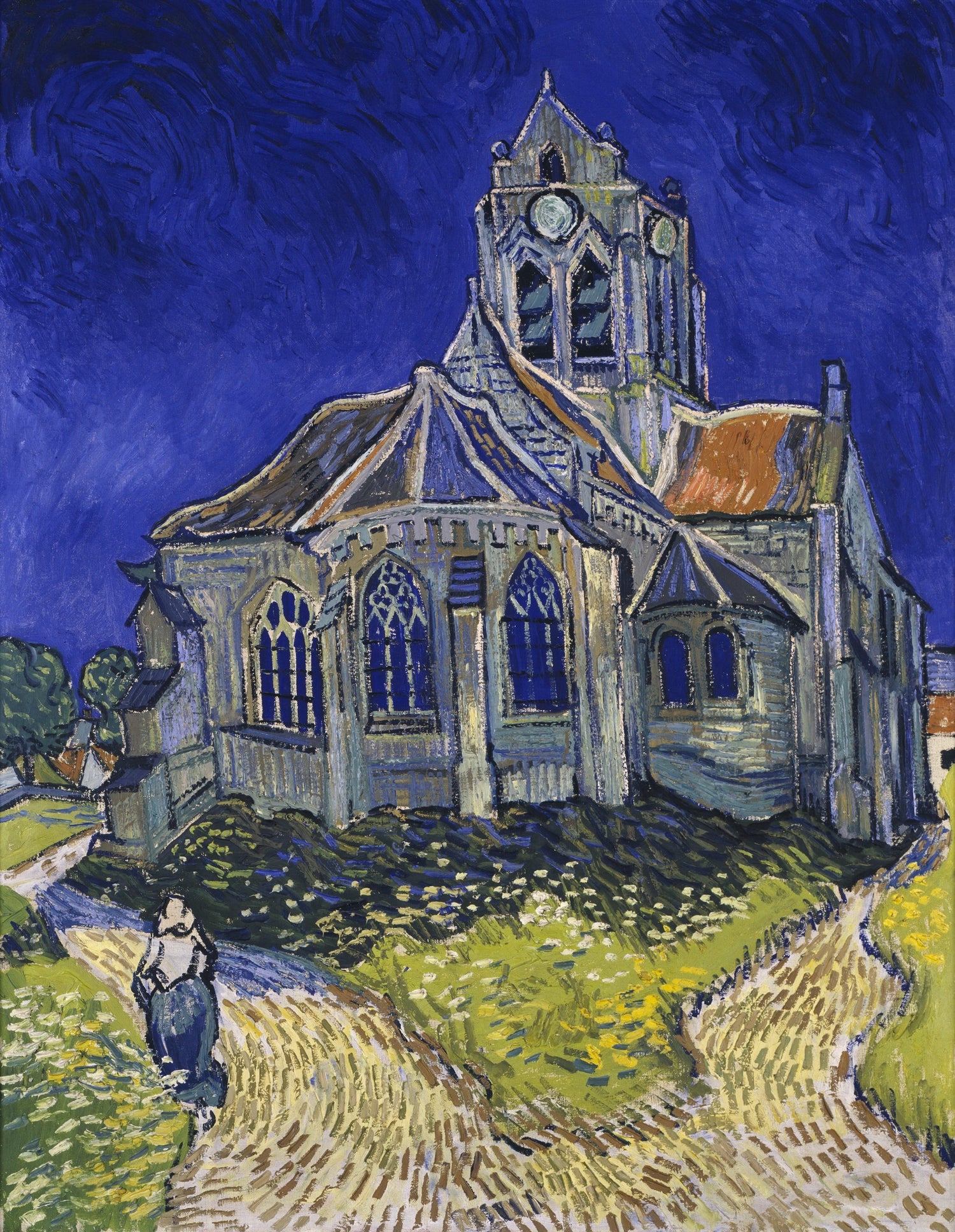 Church at Auvers - Oil Painting Haven