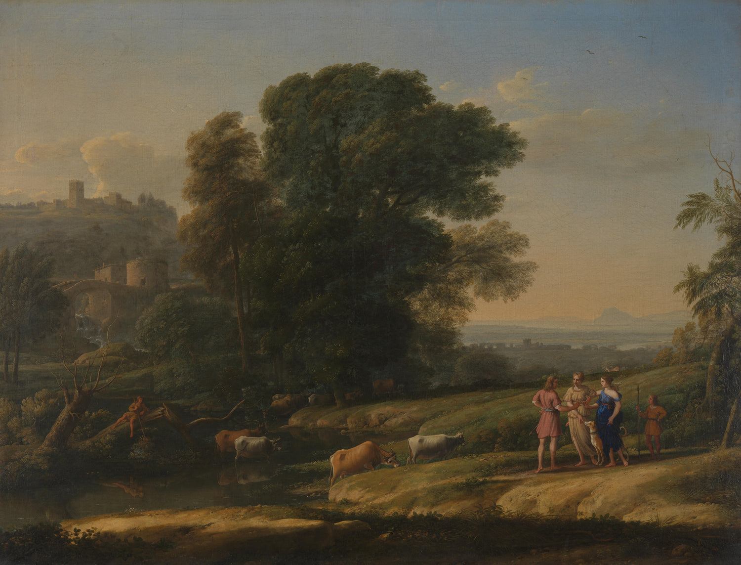 Claude Lorrain#0012 - Oil Painting Haven