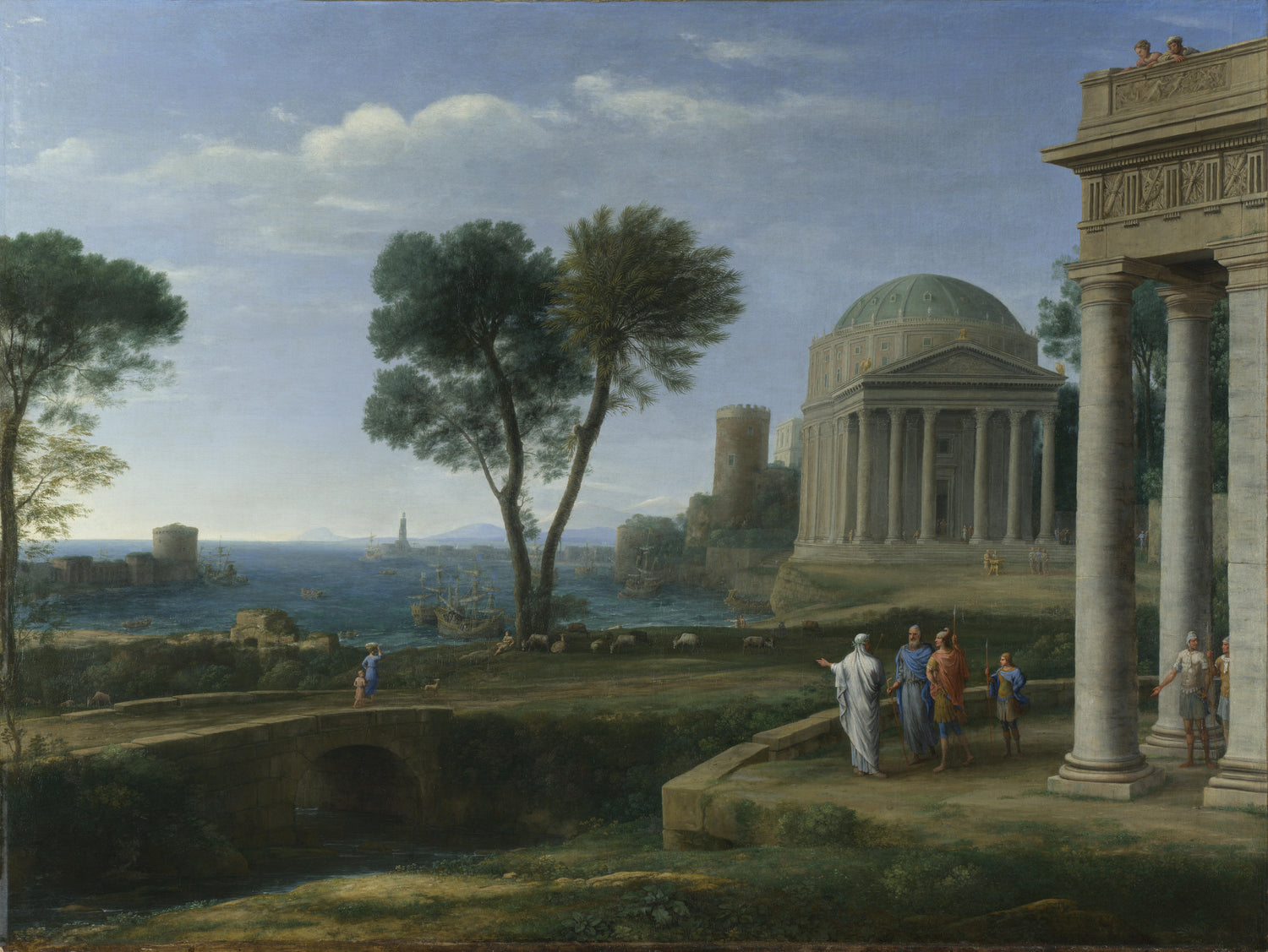 Claude Lorrain#0013 - Oil Painting Haven