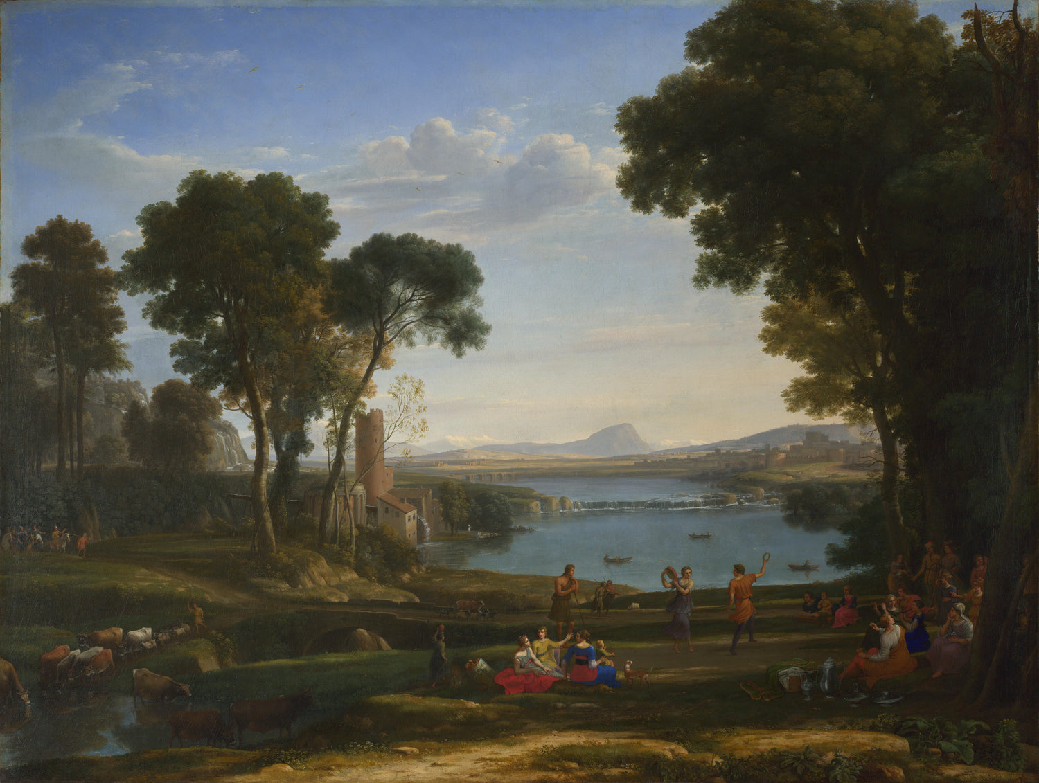 Claude Lorrain#0015 - Oil Painting Haven