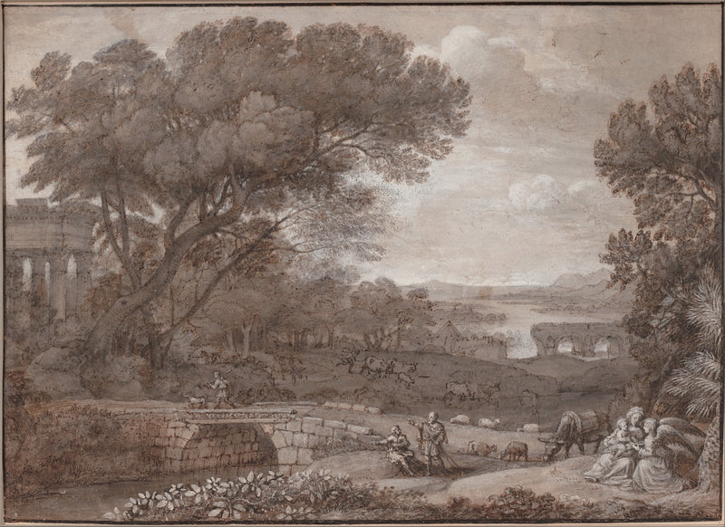 Claude Lorrain#0021 - Oil Painting Haven Oil Painting Haven