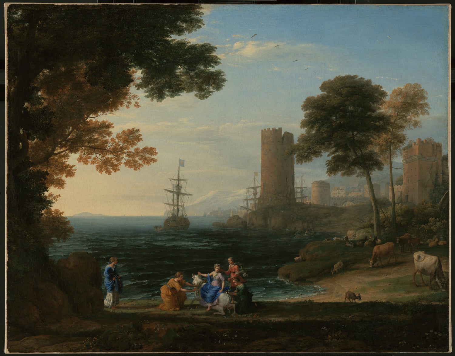 Claude Lorrain#0024 - Oil Painting Haven