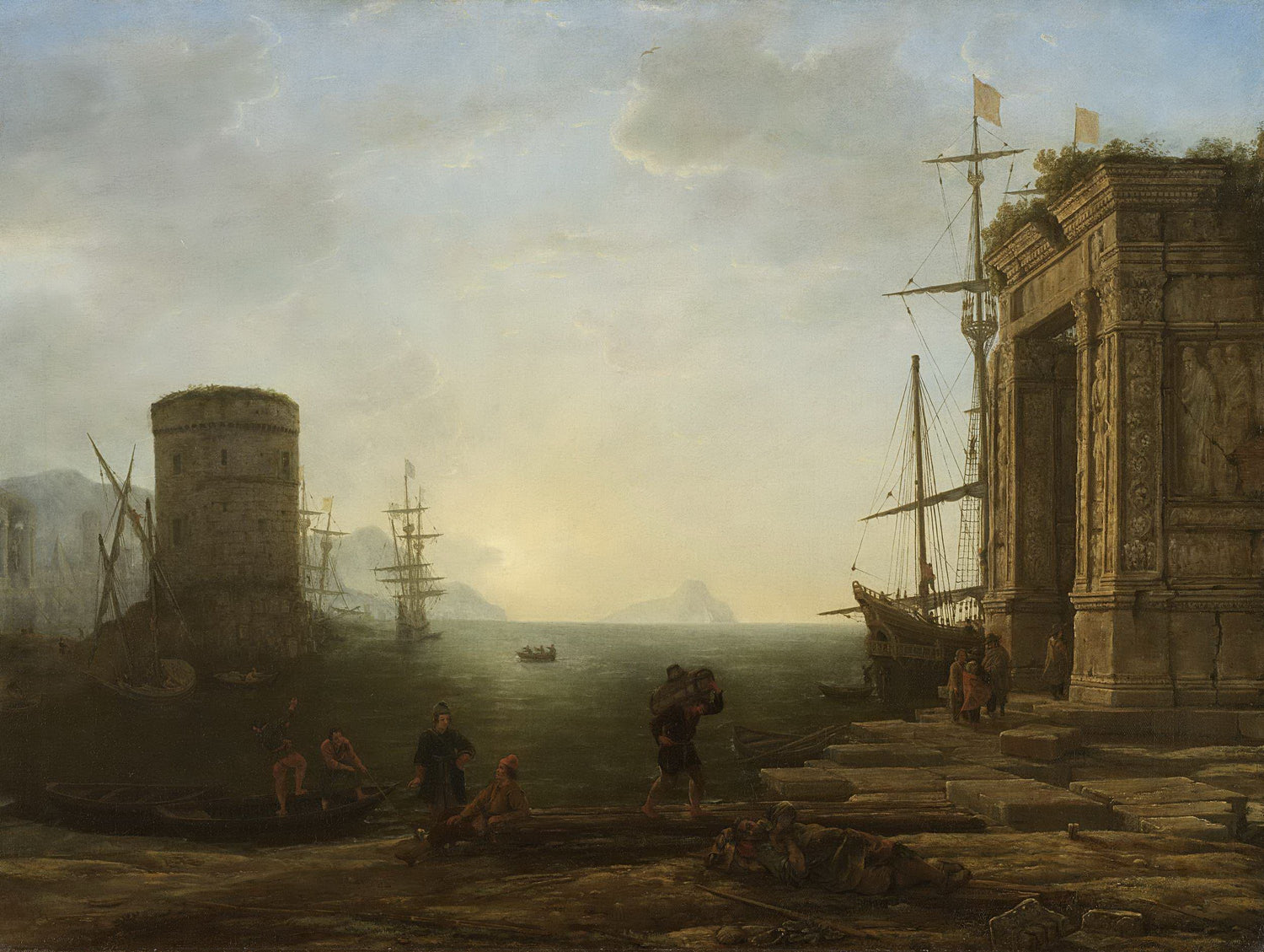 Claude Lorrain#0037 - Oil Painting Haven