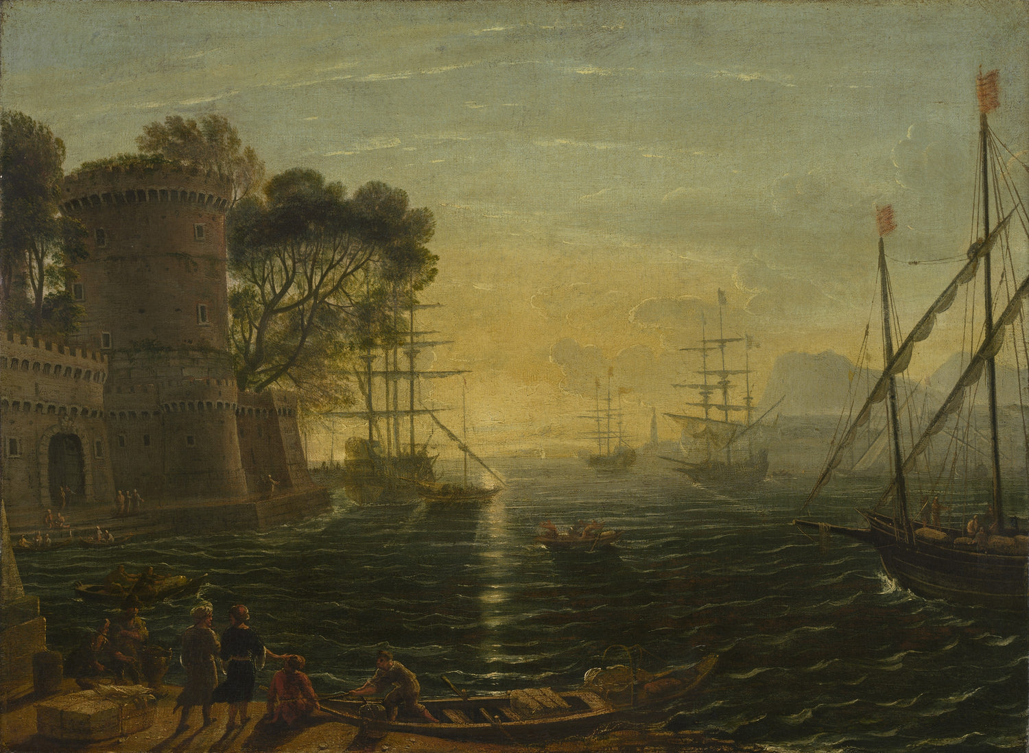 Claude Lorrain#0043 - Oil Painting Haven