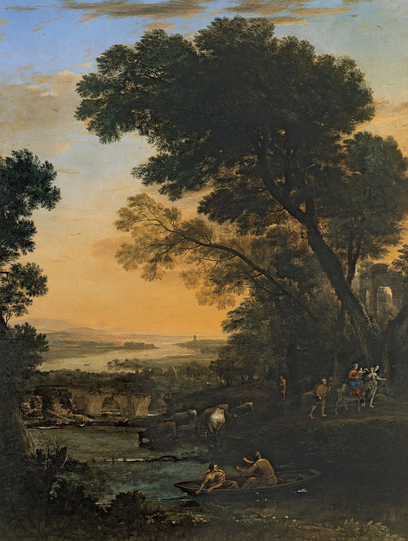 Claude Lorrain#006 - Oil Painting Haven Oil Painting Haven