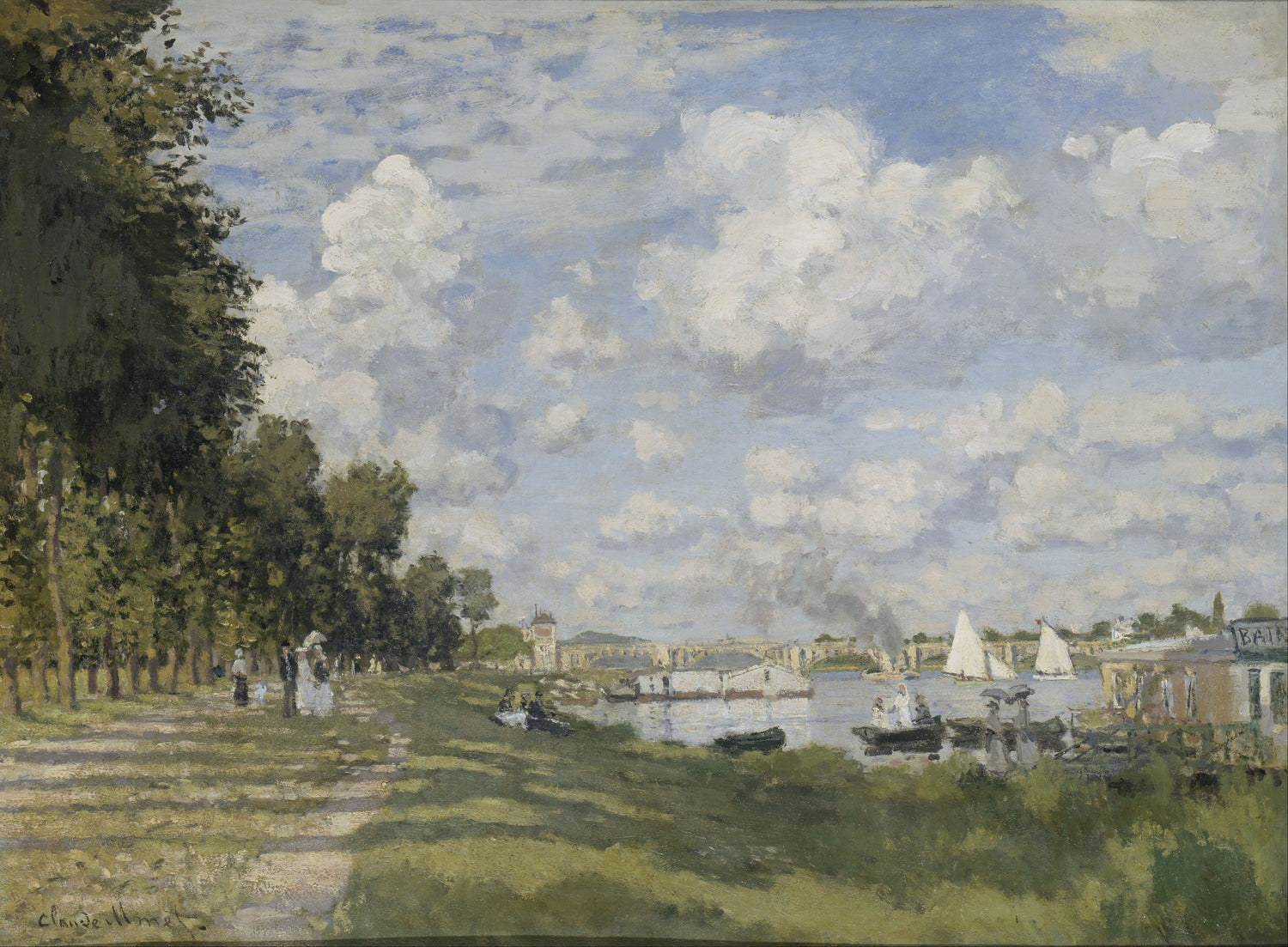 Claude_Monet_-_Bassin_d'Argenteuil - Oil Painting Haven