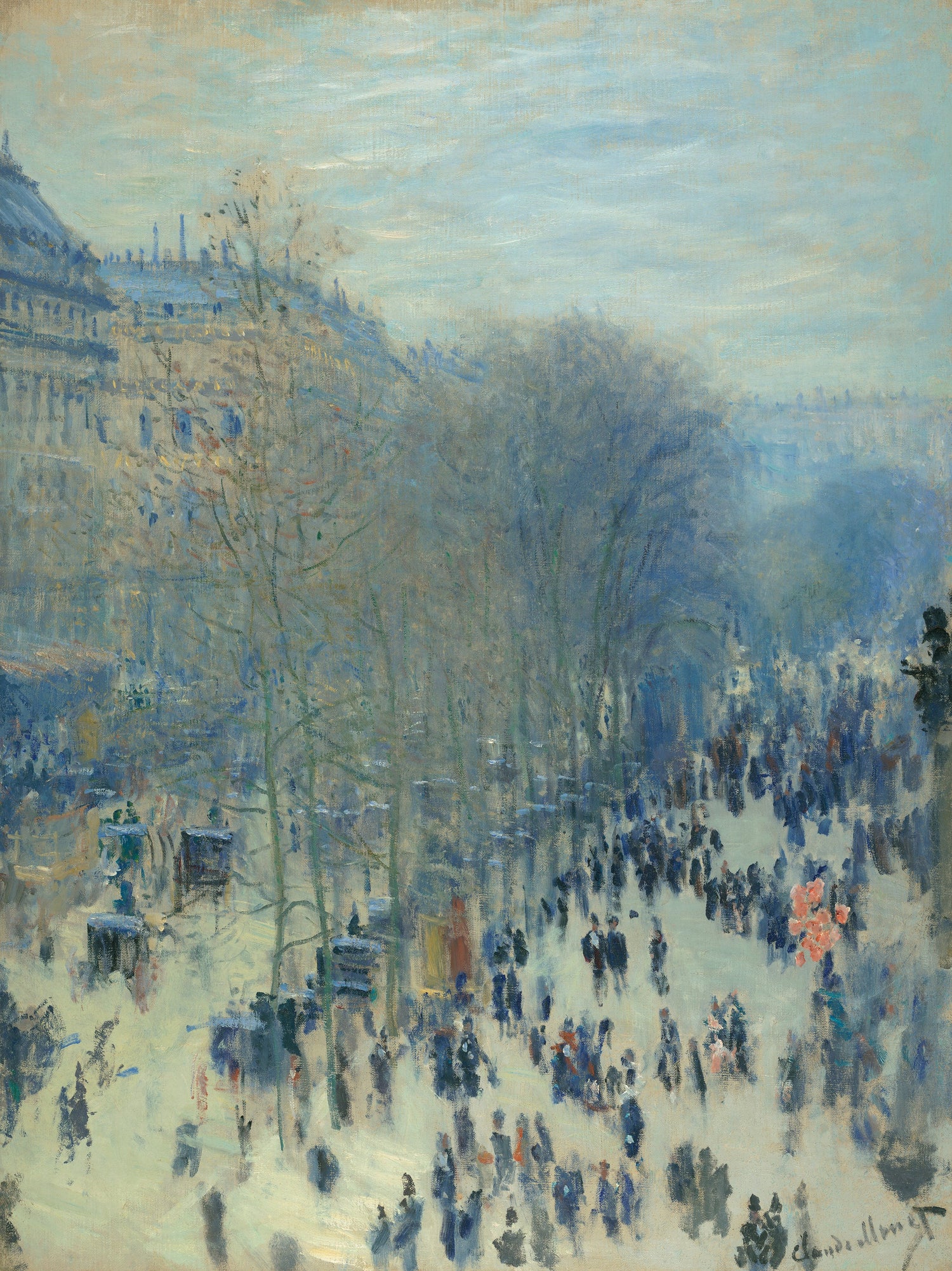 Claude Monet - Boulevard des Capucines, 1873-1874 - Oil Painting Haven