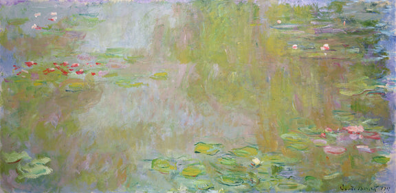 The Water-Lilies Pond (1917) - Oil Painting Haven Oil Painting Haven