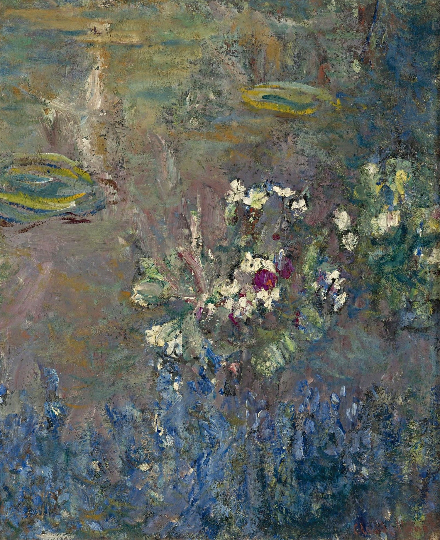 Claude Monet - The Waterlilies, 1918 - Oil Painting Haven