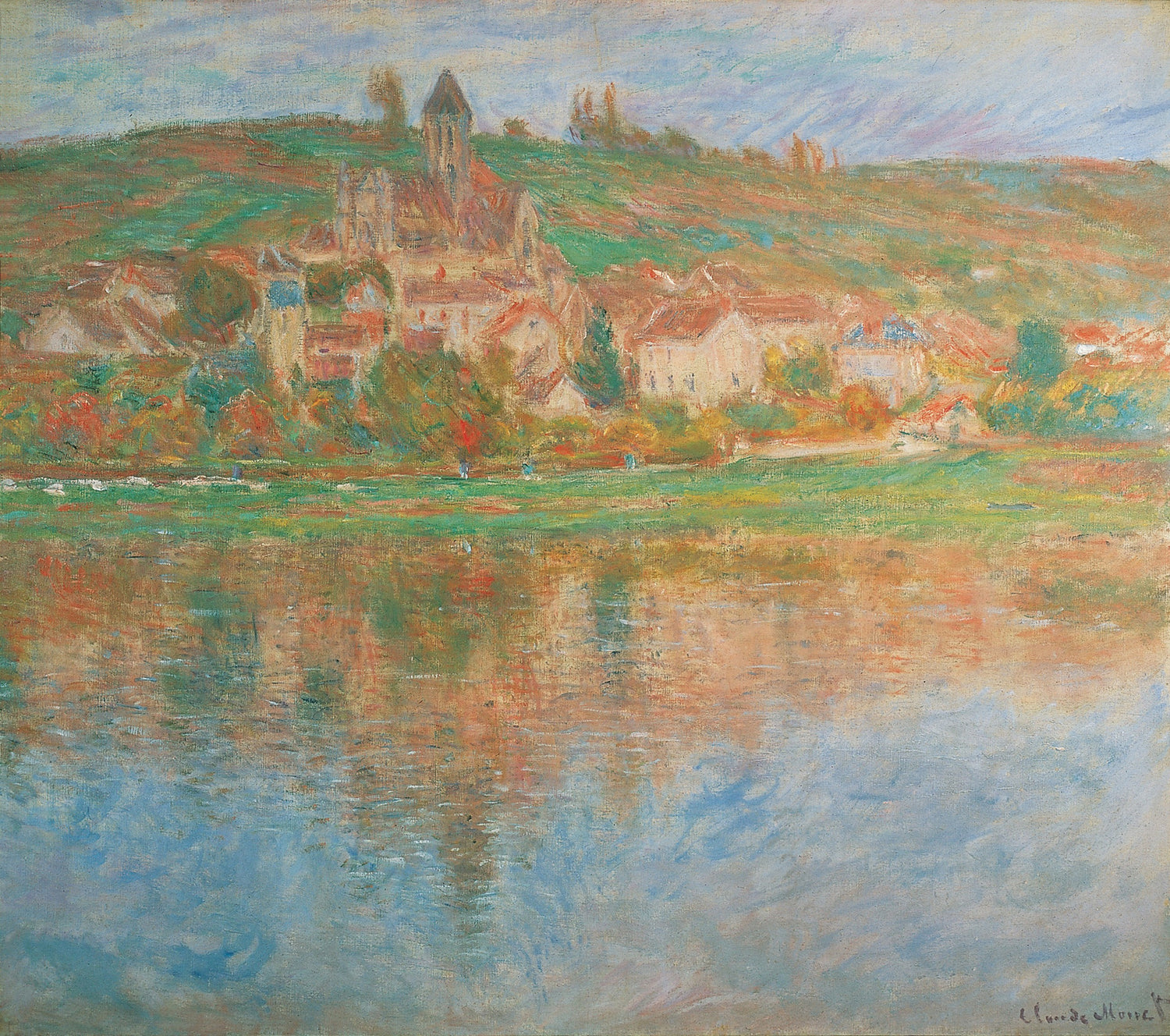 Vétheuil (1901) - Oil Painting Haven